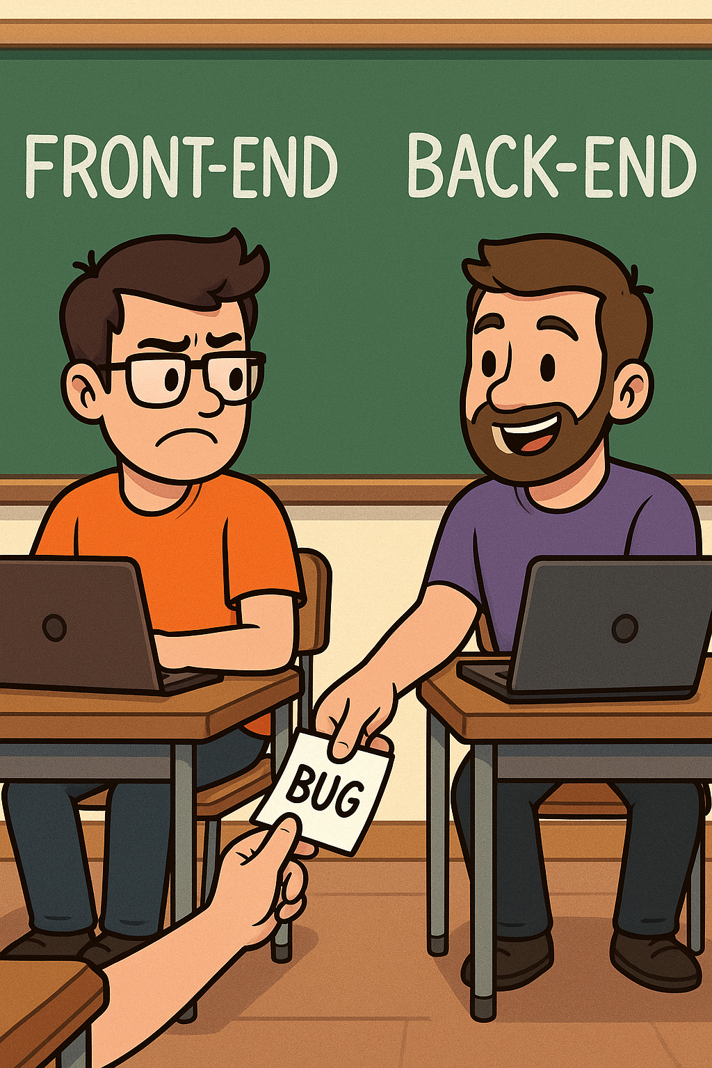 Quadro de humor Dev Nato