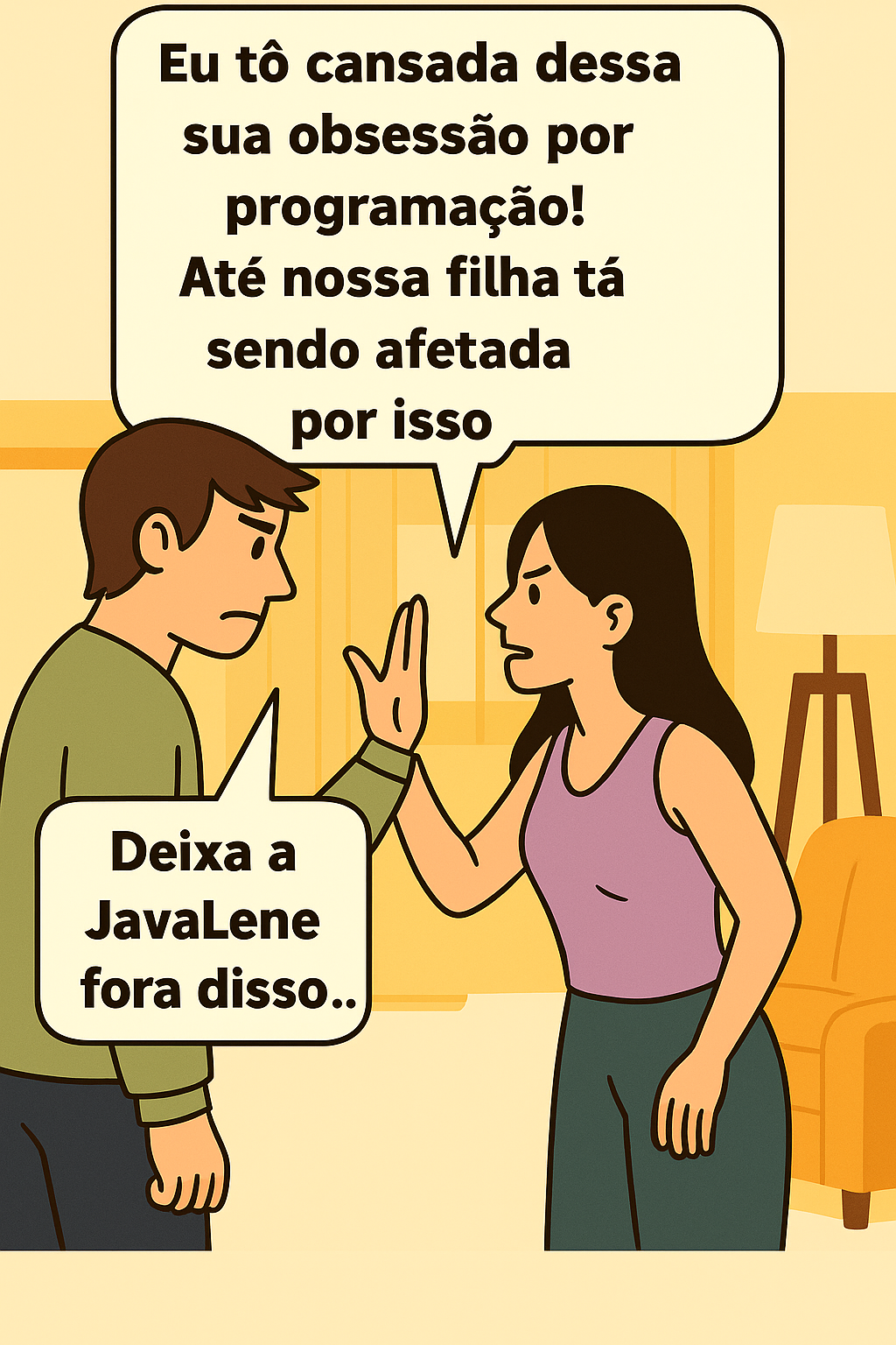 Quadro de humor Dev Nato